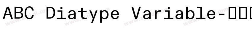 ABC Diatype Variable字体转换 ABC Diatype Variable字体转换